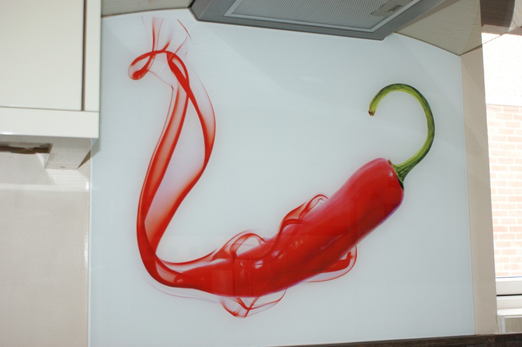 How to create a template for a shaped cooker splashback