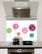 Picture of Abstract Flowers Splashback