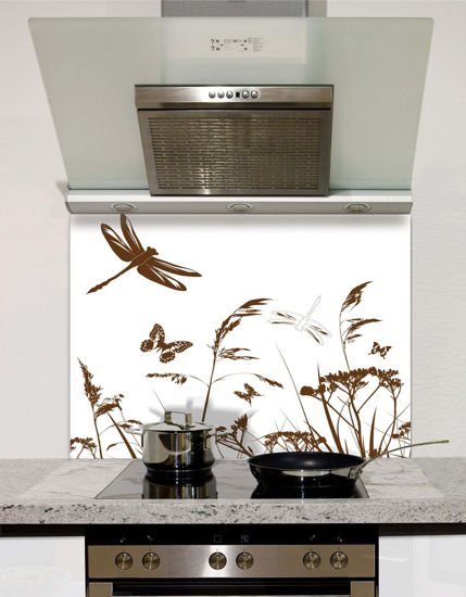 Picture of Dragonfly Silhouette Splashback