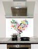 Picture of Heart Butterfly Splashback