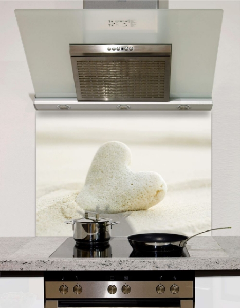 Picture of Sand Heart Splashback