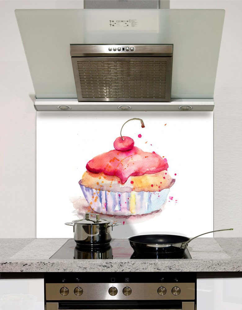 Picture of Watercolor Cake Splashback