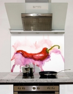 Picture of Watercolour Red Hot Chilli Splashback