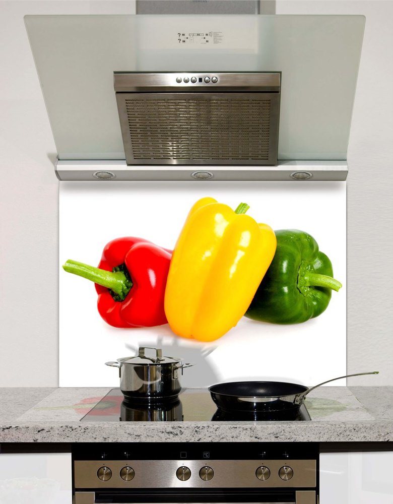 Picture of Whole peppers Splashback