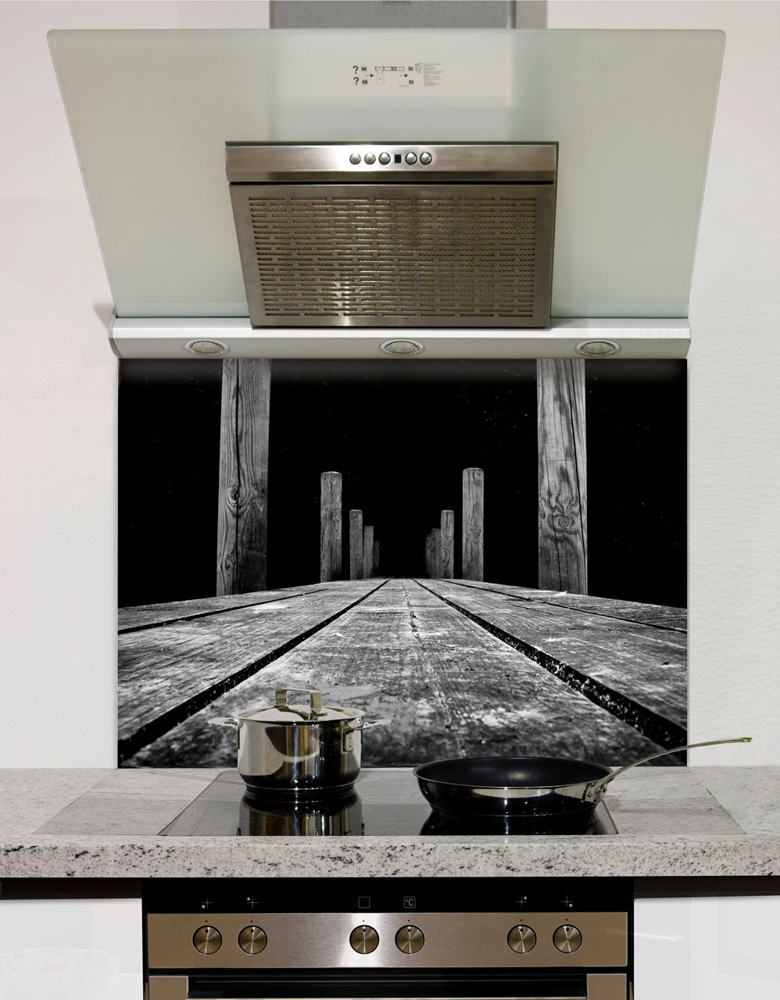 Picture of Jetty At Night Splashback