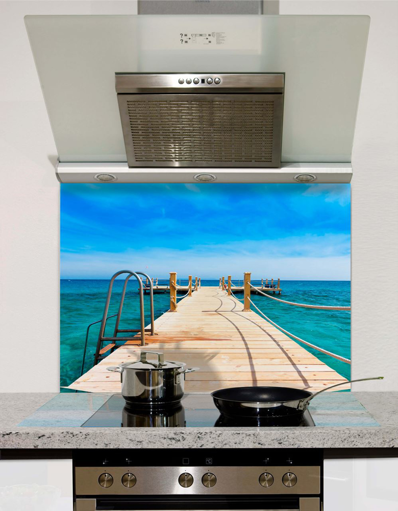 Picture of Jetty to Paradise Splashback