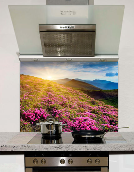 Picture of Purple fields Splashback