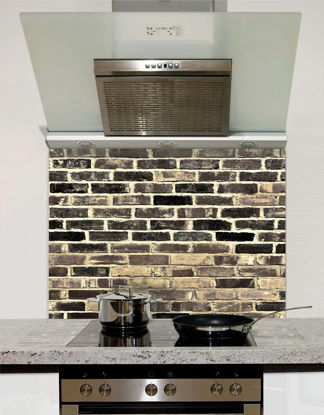 Picture of Lime brick Splashback
