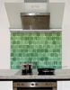 Picture of Moss green mosaic Splashback