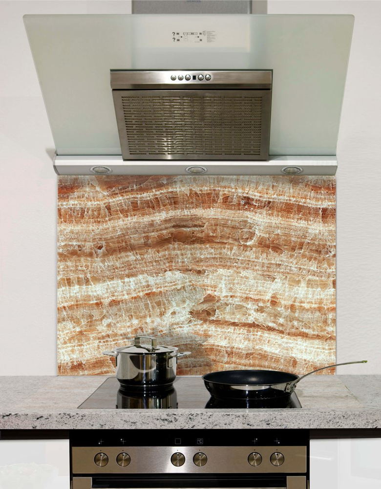 Picture of Ochre Marble Splashback