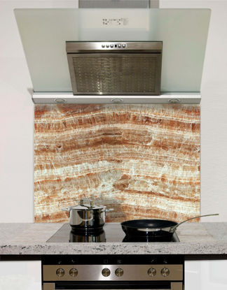 Picture of Ochre Marble Splashback