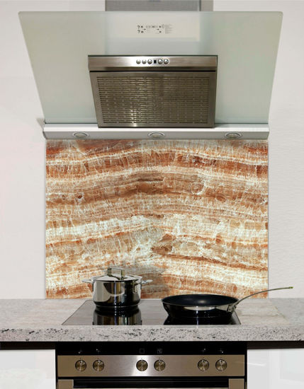 Picture of Ochre Marble Splashback