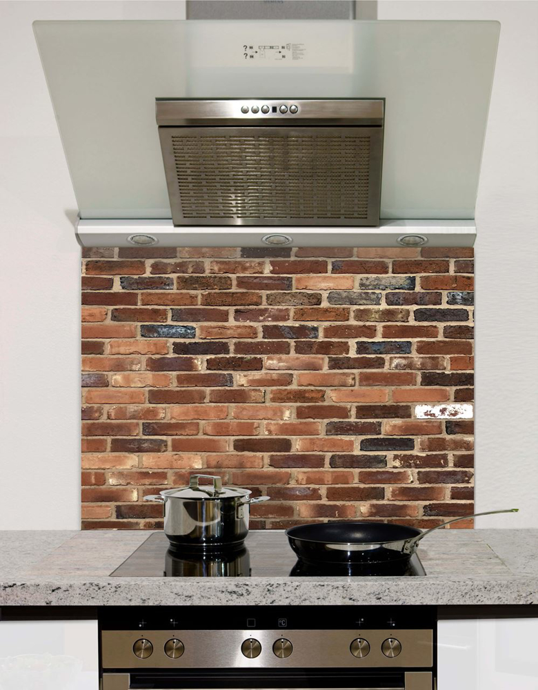 Picture of Shaded brick Splashback