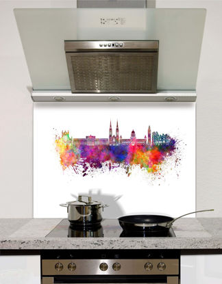 Picture of Watercolour Belfast Splashback
