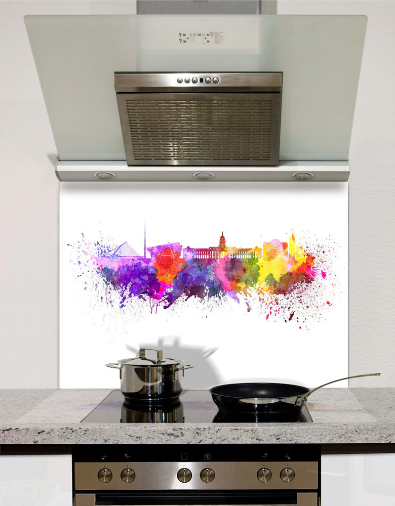 Picture of Watercolour Dublin Splashback