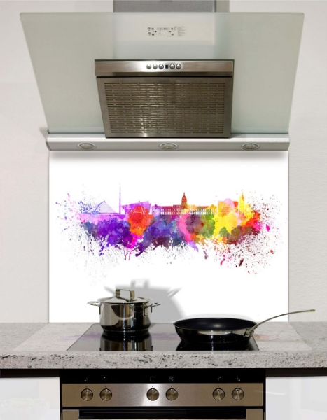 Picture of Watercolour Dublin Splashback