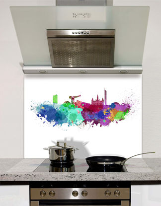 Picture of Watercolour Glasgow Splashback