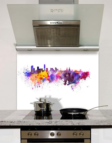 Picture of Watercolour liverpool Splashback