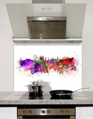 Picture of Watercolour London Splashback