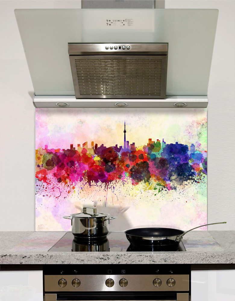 Picture of Watercolour Seattle Splashback