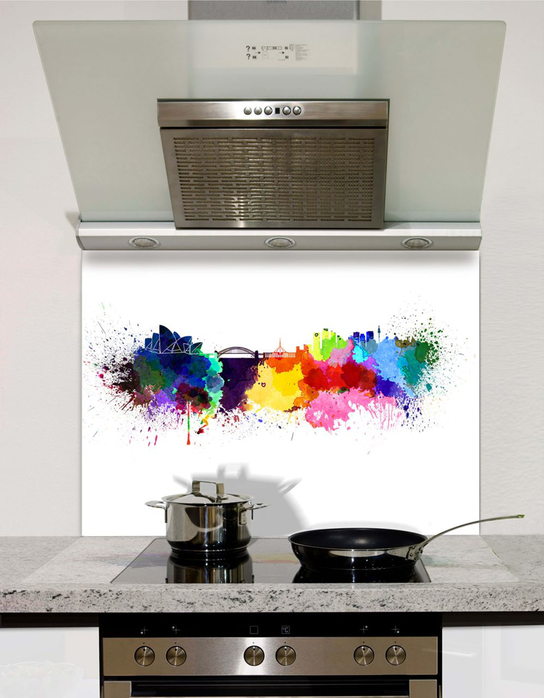 Picture of Watercolour Sydney Splashback