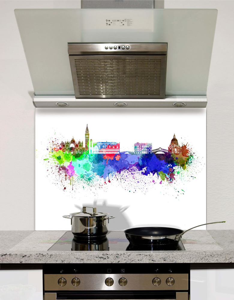 Picture of Watercolour Venice Splashback
