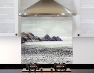 Picture of Three Cliffs Bay - Greyscale
