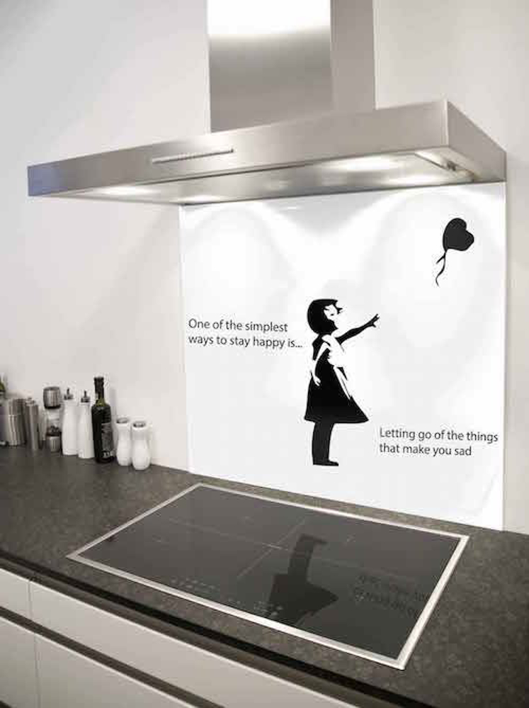 Picture of Banksy let go Splashback
