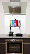 Picture of Tells lies vision testcard testsignal Splashback