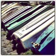 Picture of 'Upturned Boats'