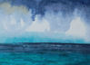Picture of Watercolour Seascape Splashback