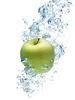 Picture of Apple in water Splashback