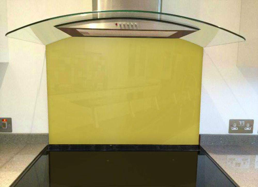 Picture of RAL Lemon yellow Splashback
