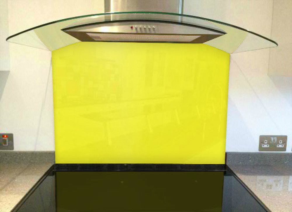 Picture of RAL Zinc yellow Splashback