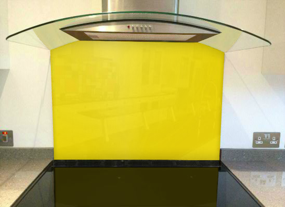Picture of RAL Rape yellow Splashback