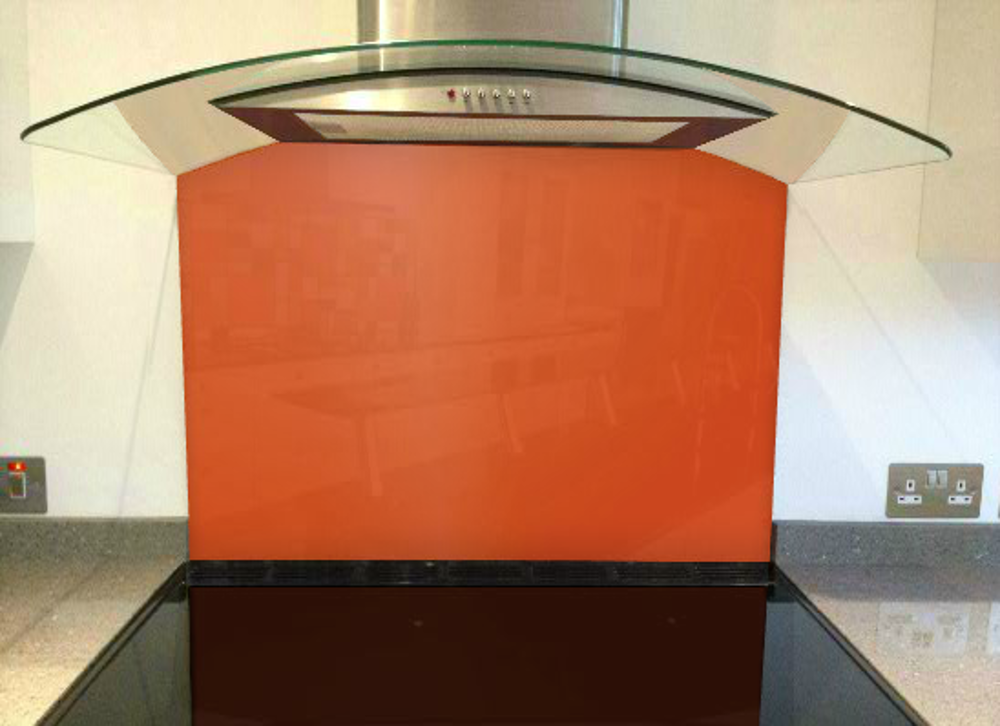 Picture of RAL Signal Orange Splashback