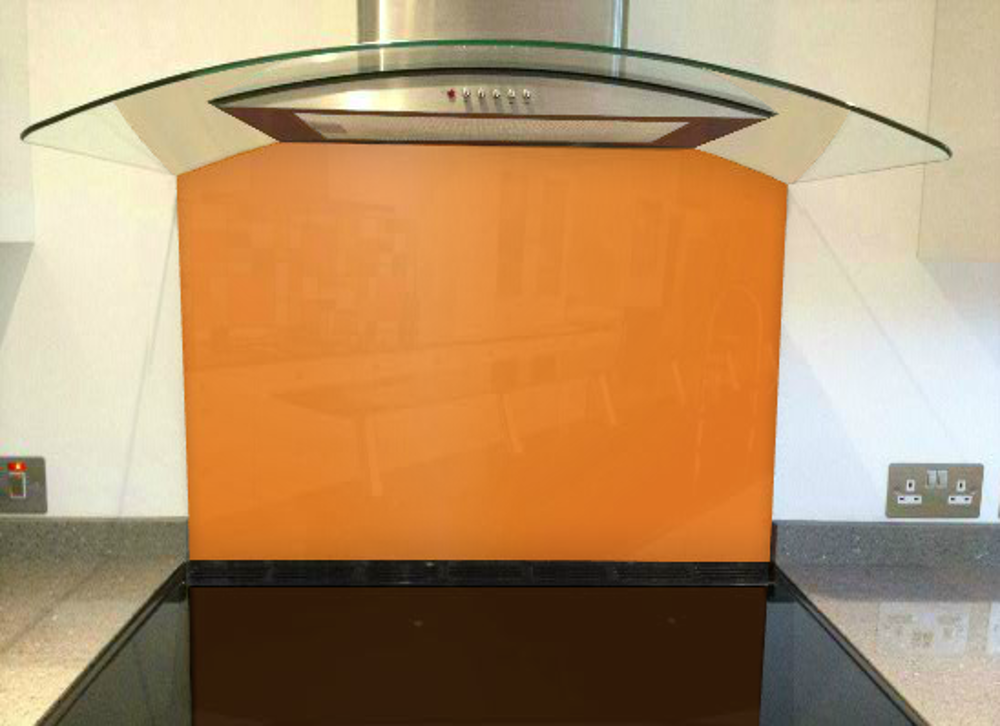 Picture of RAL Deep orange Splashback