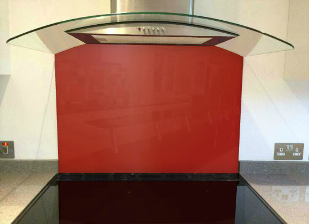 Picture of RAL Signal red Splashback