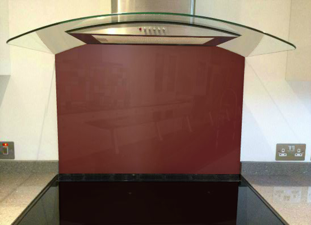 Picture of RAL Oxide red Splashback
