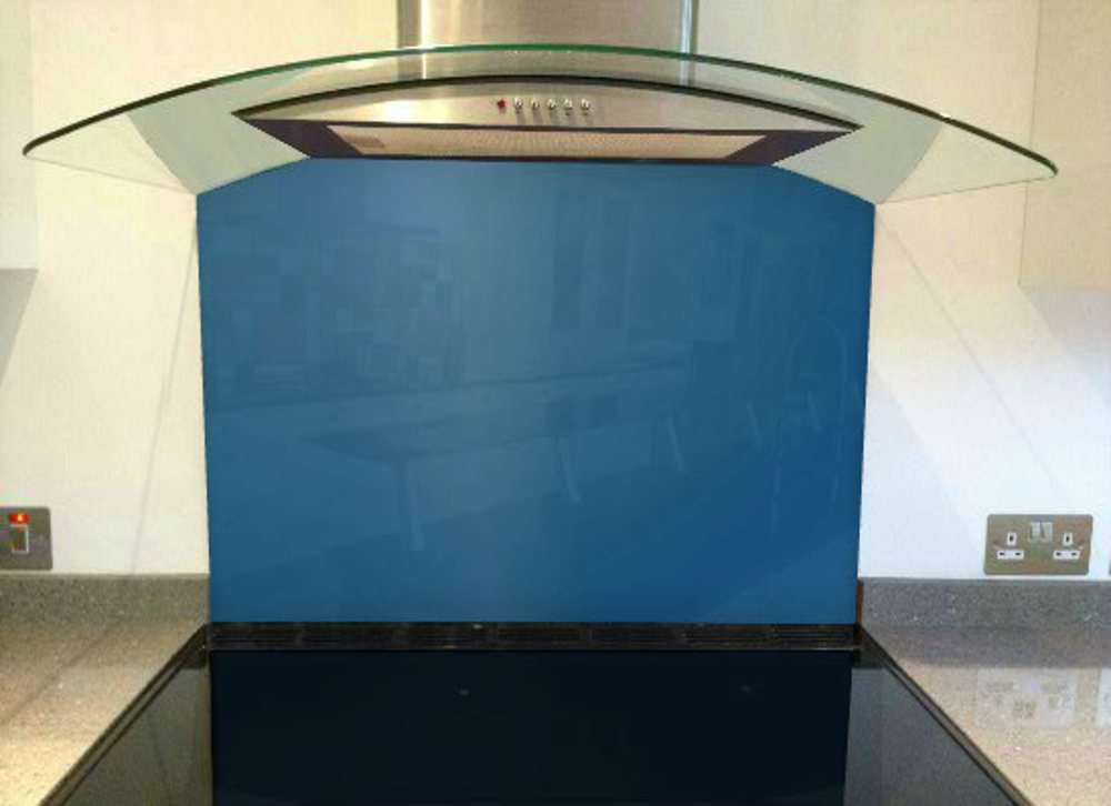 Picture of RAL Capri blue Splashback
