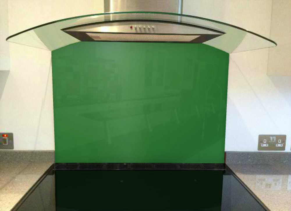 Picture of RAL Emerald green Splashback