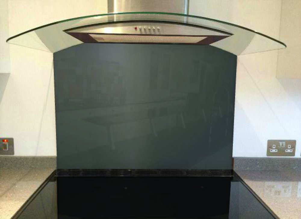 Picture of RAL Black green Splashback
