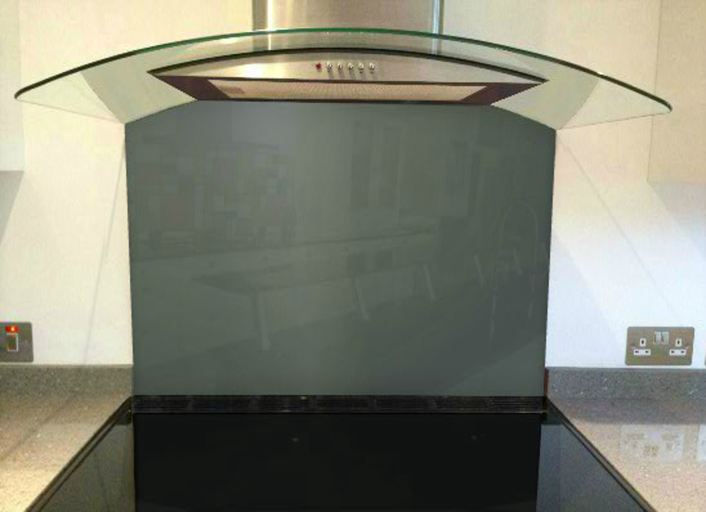 Picture of RAL Basalt grey Splashback