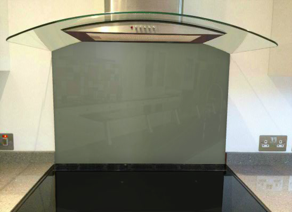 Picture of RAL Concrete grey Splashback