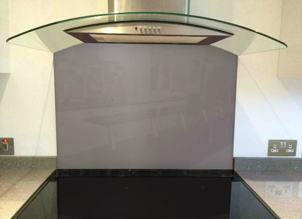 Picture of RAL Platinum grey Splashback
