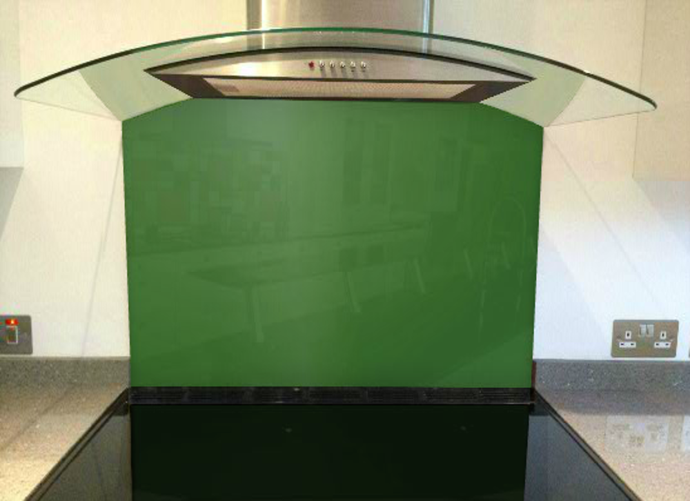 Picture of RAL 6010 Splashback