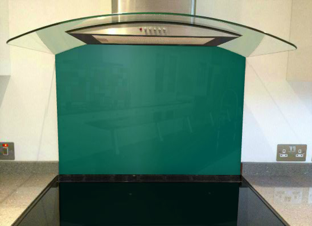Picture of RAL 6026 Splashback