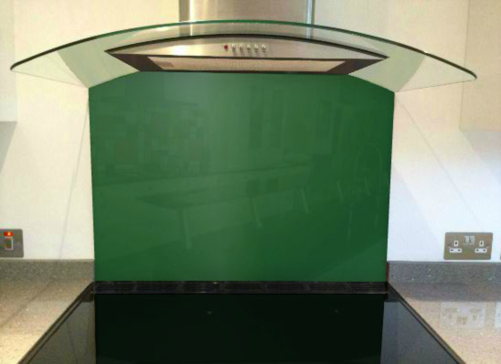 Picture of RAL 6035 Splashback