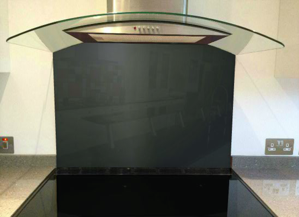 Picture of RAL 7021 Splashback