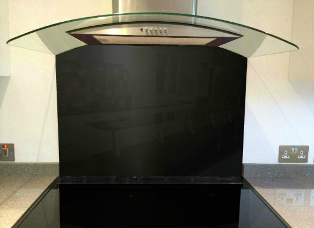 Picture of RAL 9005 Splashback